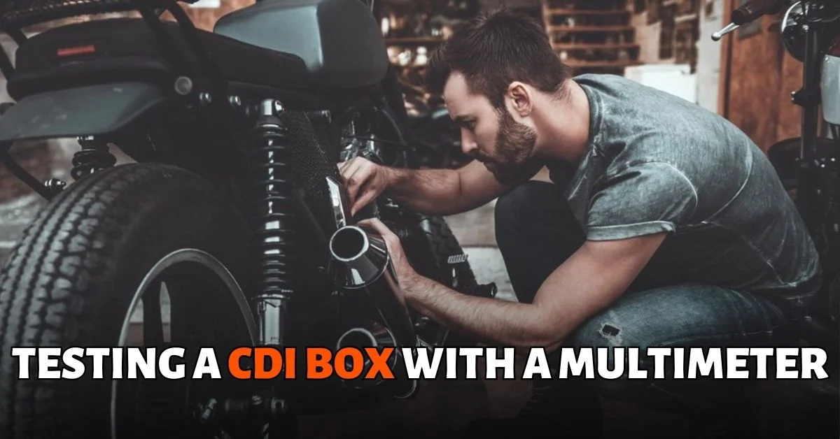 how to test CDI box with a multimeter