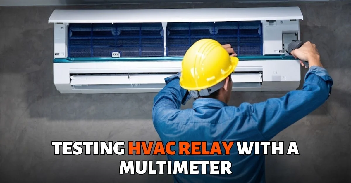 test hvac relay with multimeter